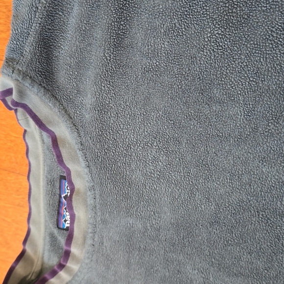 Vintage Patagonia Gray Synchilla Fleece Pullover  size Medium - Picture 4 of 8